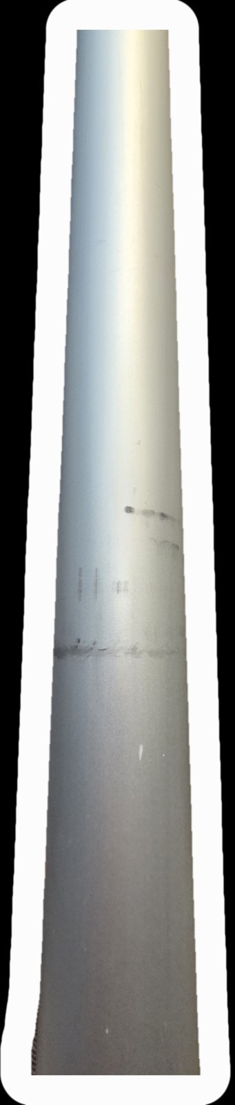 Wepdiy 7ft-12ft Telescopic Upright – Slip-Lock Pipe & Drape Vertical Pole silver