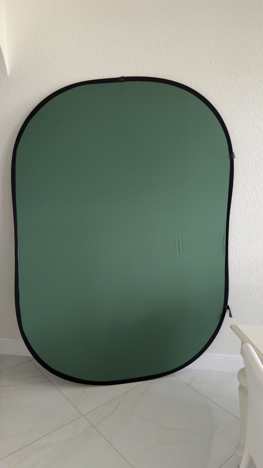 84”x59” Portable Pop Up Green Screen Background Photography Backdrop NEW