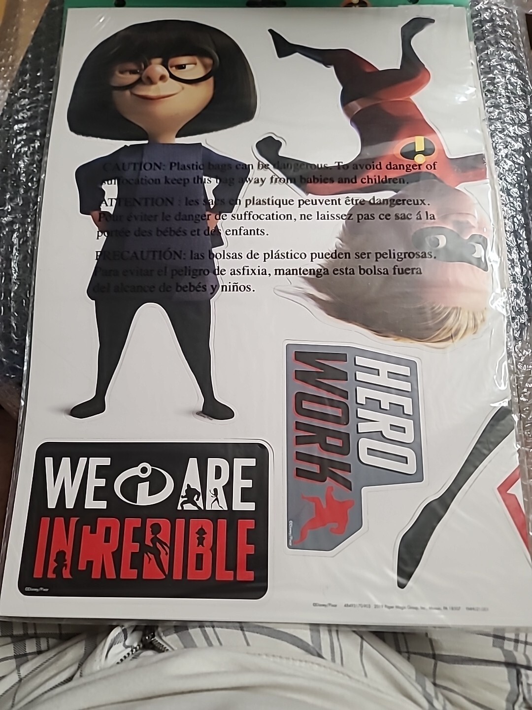 Eureka Disney Pixar The Incredibles Classroom Decoration Door Poster Kit, 33p…