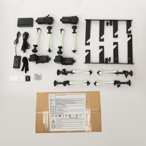 4 Roller Electric Photography Background Mechanism Wall Ceiling Mount w/Remote