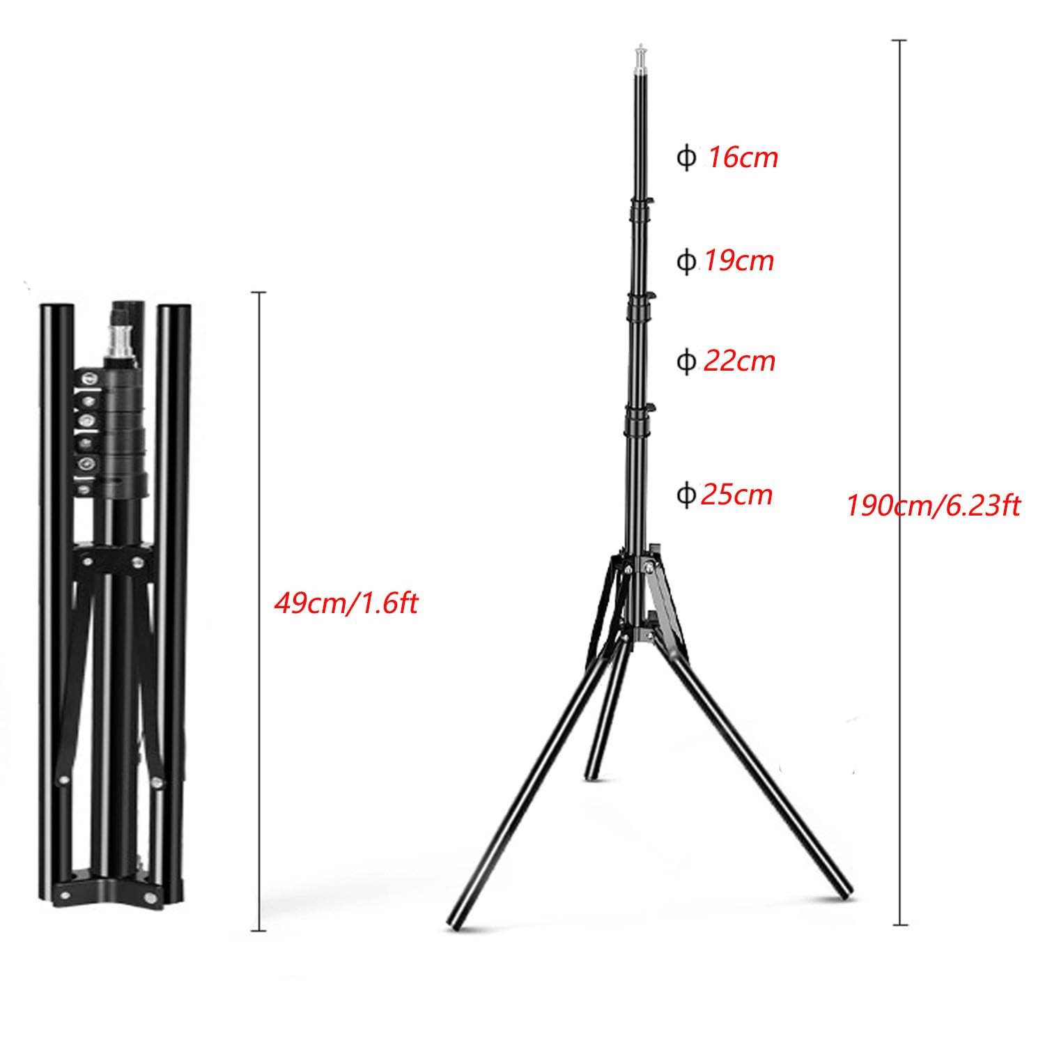3.3x5ft/1×1.5m Chromakey Blue Grey Backdrop with 6.23ft Stand, 2-in-1 Blue Sc…