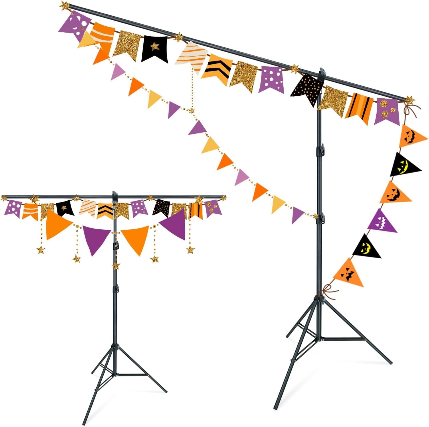 LINCO Photo T-Shape Backdrop Stand Background Backdrops Support Kit – 4197T