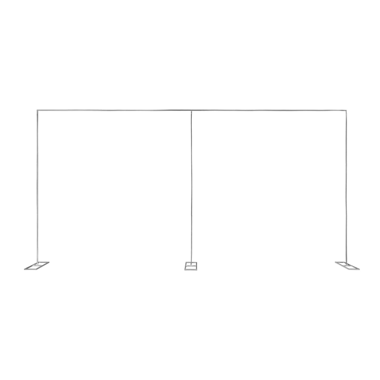 6M X 3M Wedding Backdrop Stage Stand 10x20ft Heavy Duty Square Metal Arch Frame