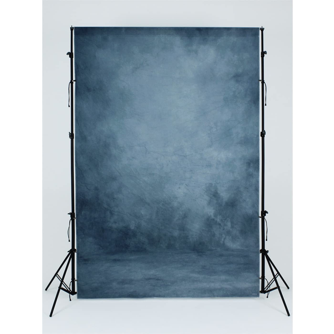 Blue Senior Portrait Backdrop 5x7ft Microfiber Abstract Texture Background
