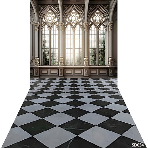 10’x20′ CP Indoor Hall Scenic Microfiber Fabric background backdrop SD034