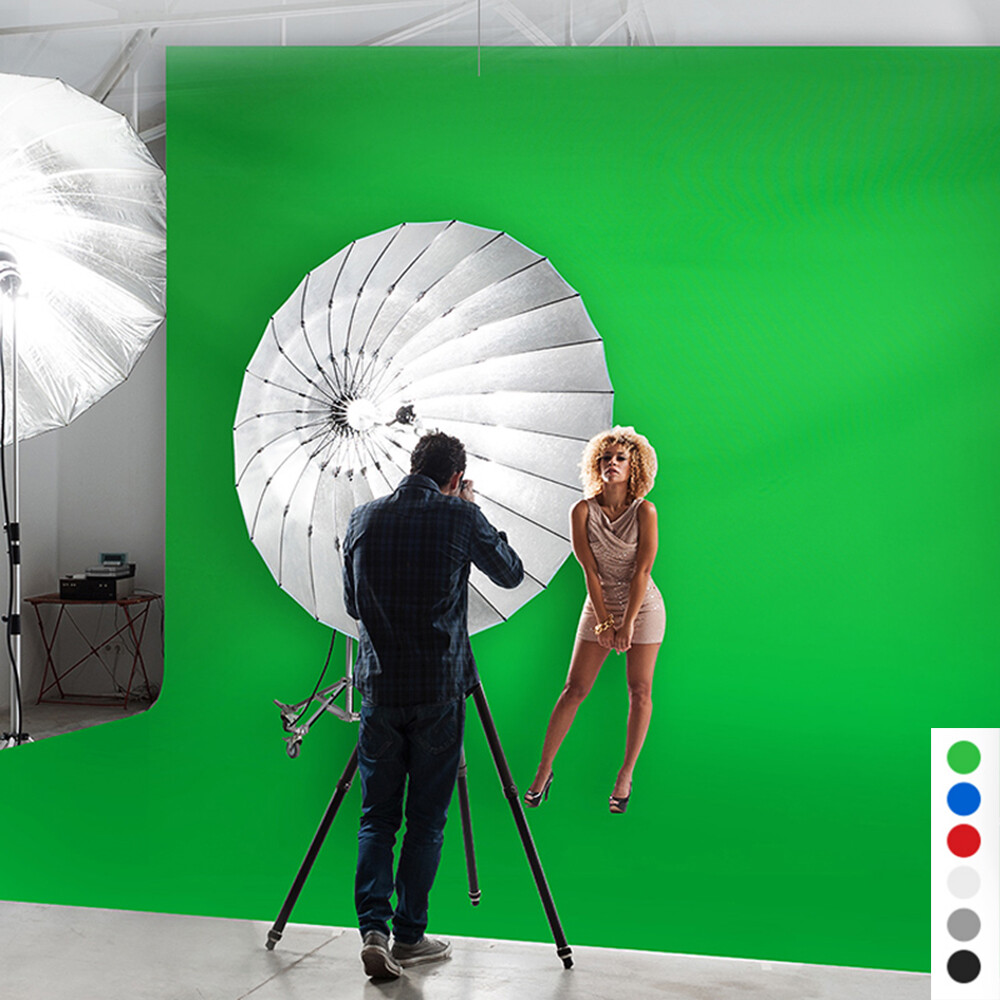 Screen Chromakey Photography Cloth New Green Photo Background Paper Cutout Video