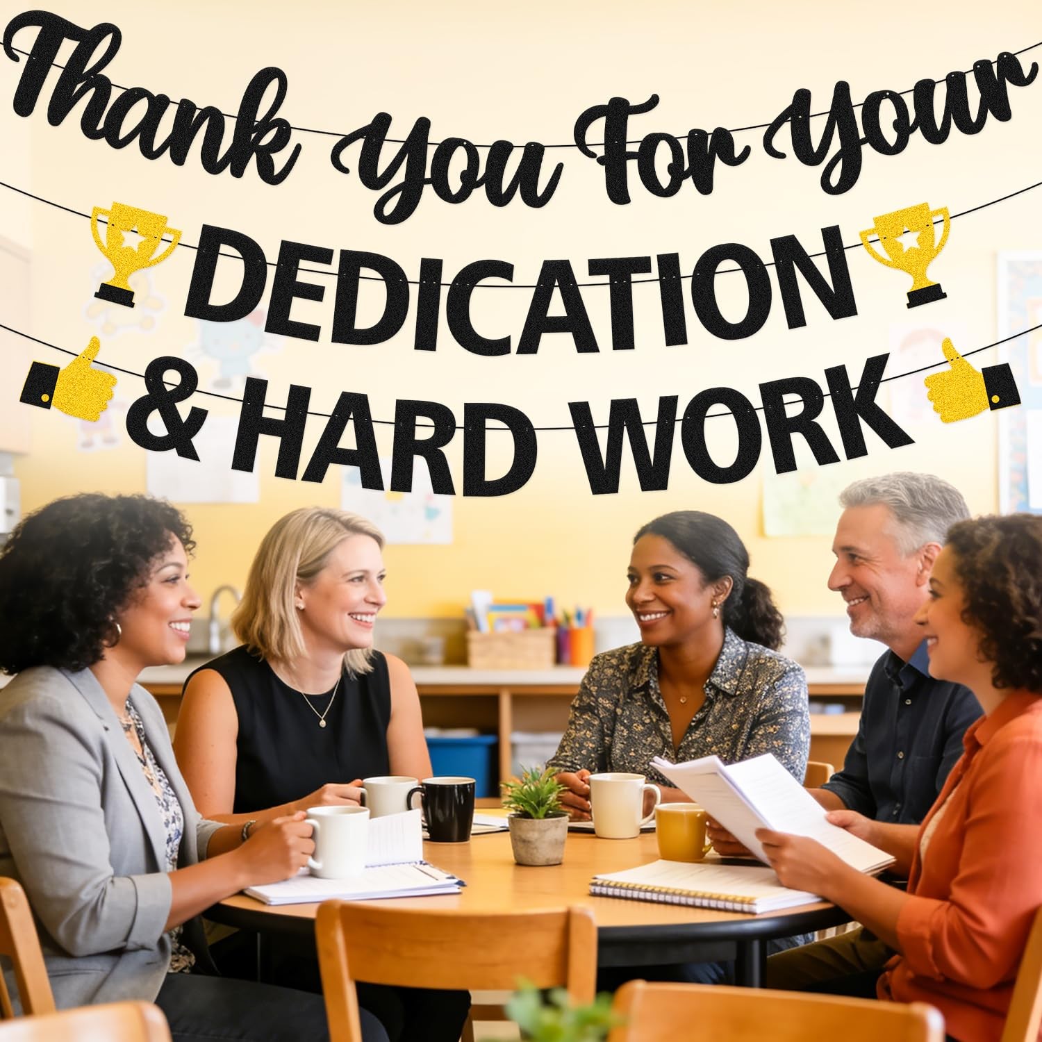 Thank You For Your Dedication and Hard Work Banner for Employee Appreciation …
