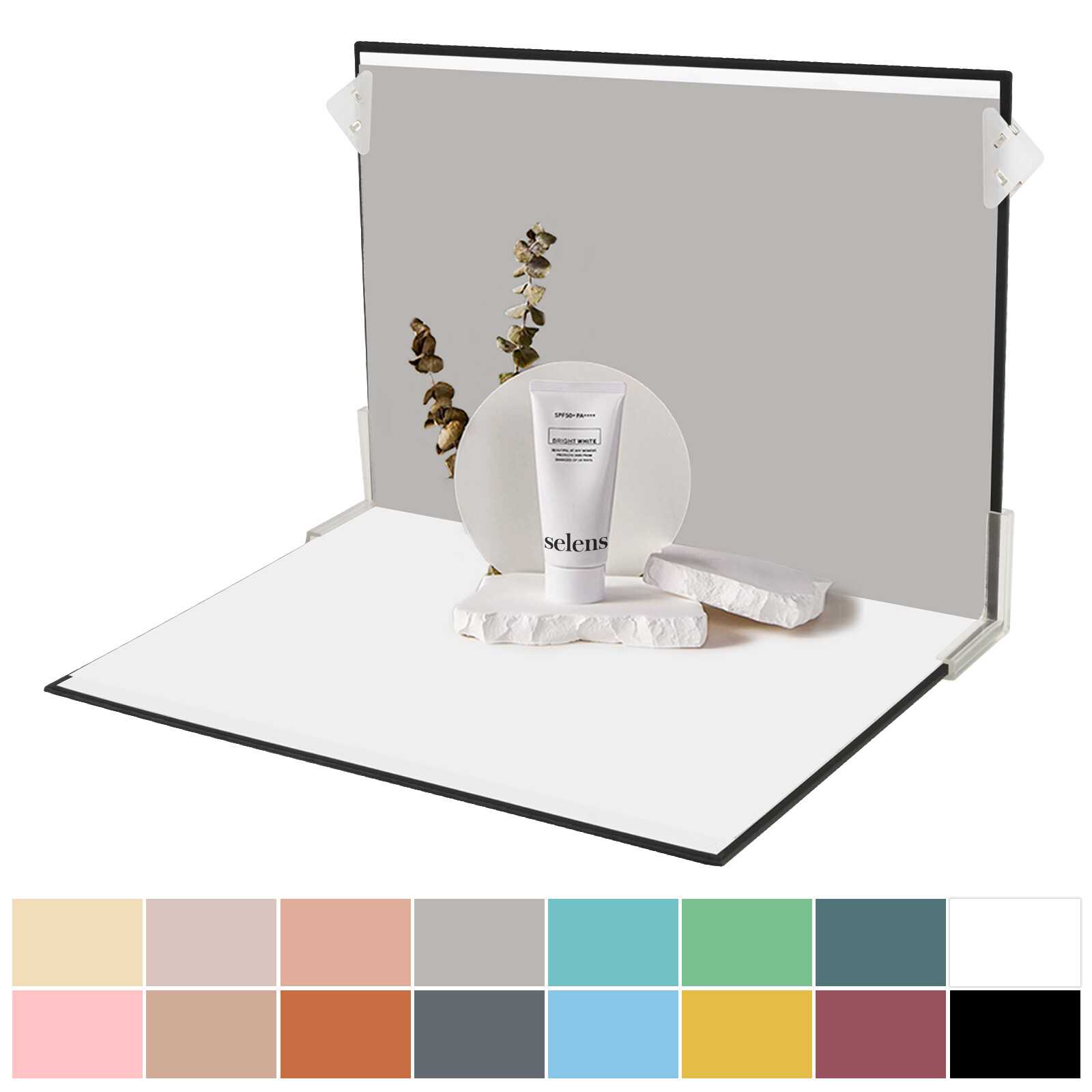 9Pcs 16 Colors Background Paper Photo Prop Backdrop Board Table Top Photography