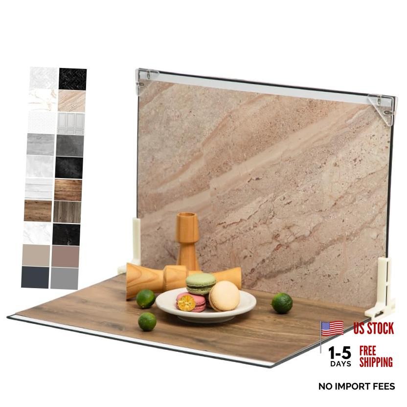 Photo Backdrop Board for Product Photography, 10 Pcs 20 Patterns Small