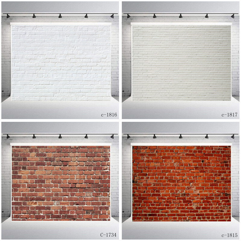 Vintage Large Brick wall Photography Background Retro Studio Backdrops Party