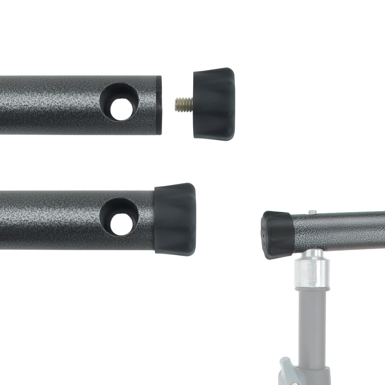 Lincostore Studio Crossbar for Backdrop Stands, 10 feet, Telescopic AM236