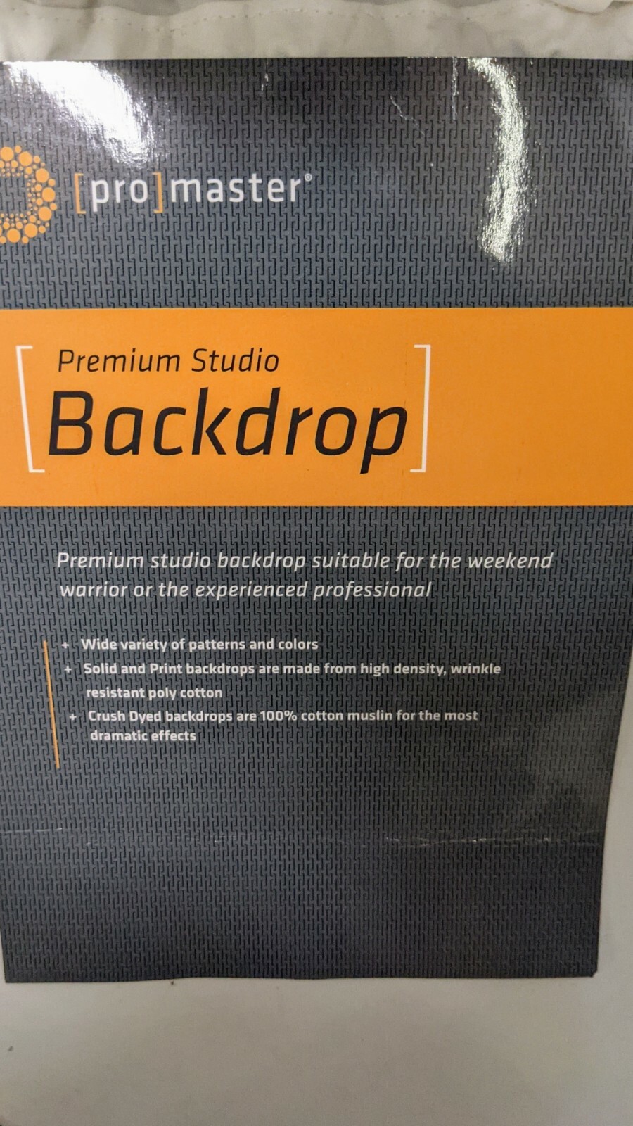 10×20 ProMaster Premium Studio Backdrop White
