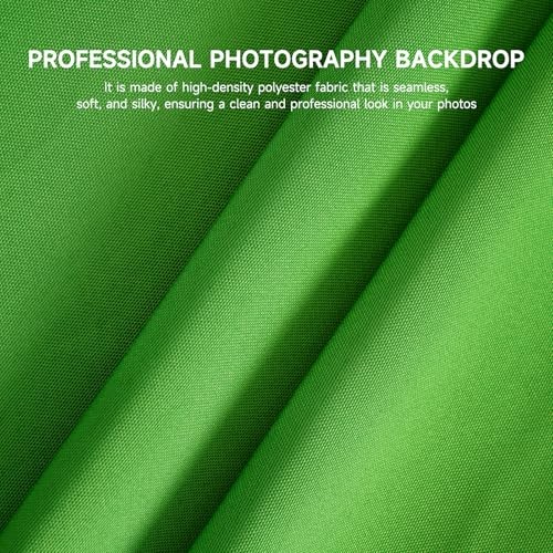 -10 X 7 FT Professional Screen Backdrop for Photography Machine 10X7 Green