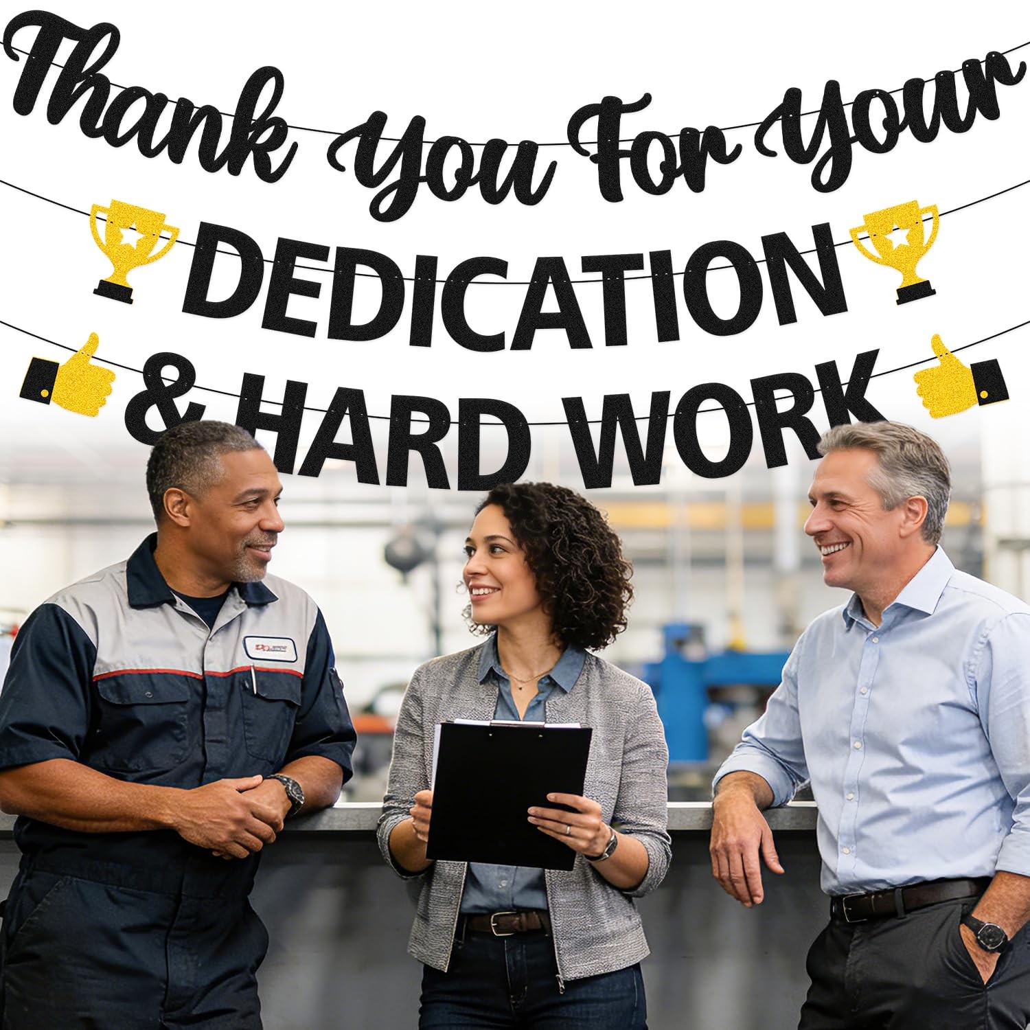 Thank You For Your Dedication and Hard Work Banner for Employee Appreciation …
