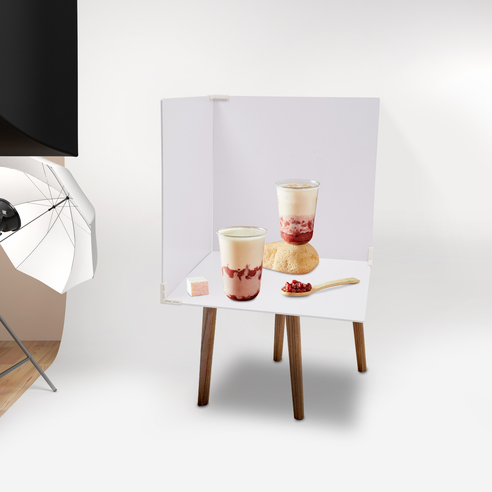 Photo Shooting PVC Double-sided Photography Backdrops Shooting Tool 60cm*60 cm