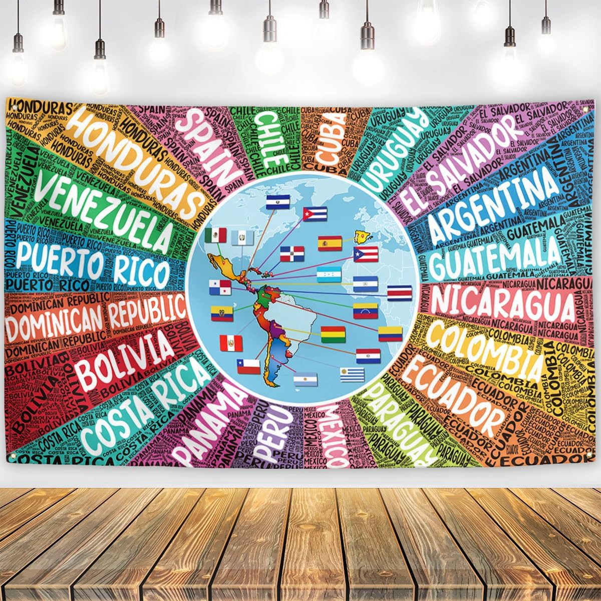 Hispanic Heritage Month Decorations Latin American Banner Spanish Classroom D…