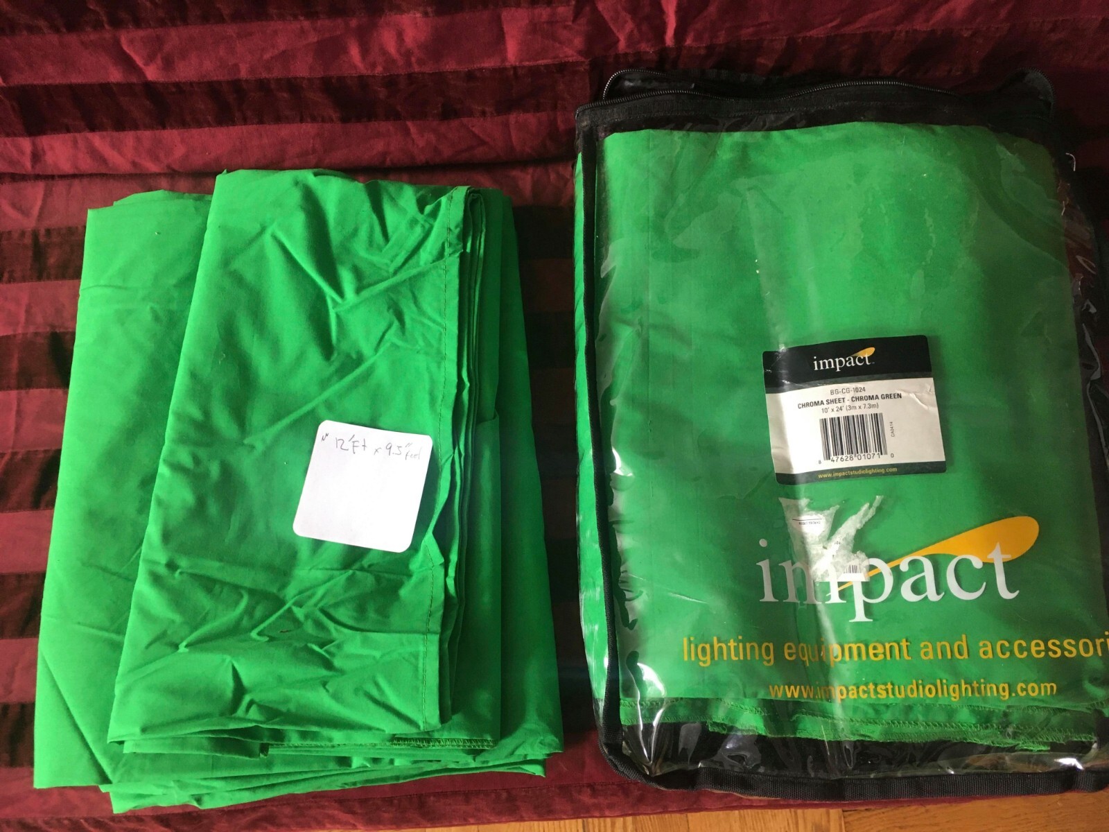 Impact Chroma Sheet Background – 10 x 24′ (Chroma Green)