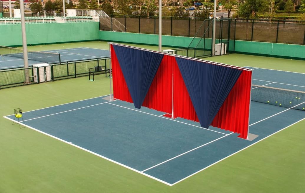 DOUBLE CROSSBAR ADJUSTABLE QUICK BACKDROP KIT 10FT x 20FT PIPE WITHOUT DRAPE