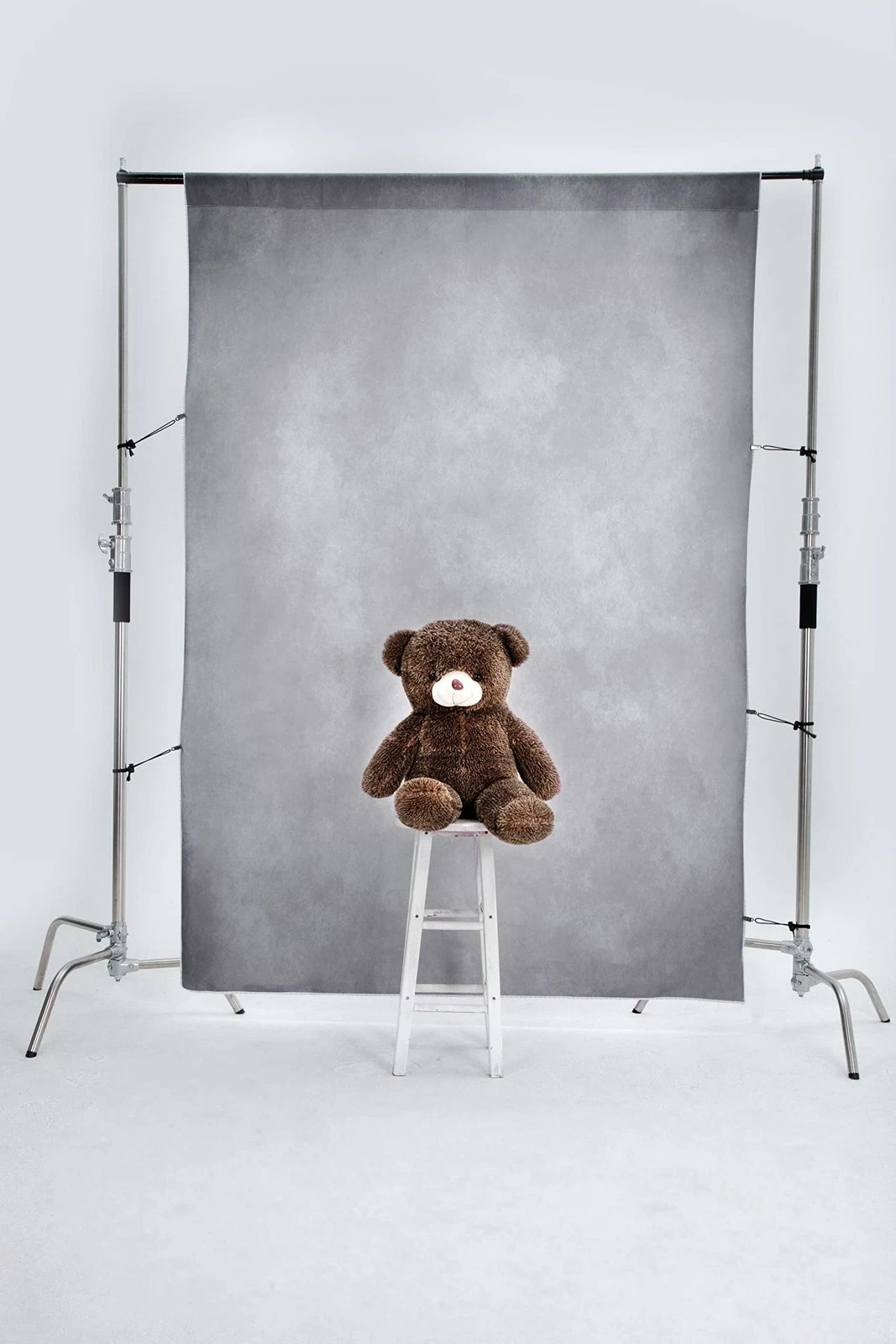 5x7ft Vintage Backdrops Abstract Grey Portrait Photo Backdrop for Photography