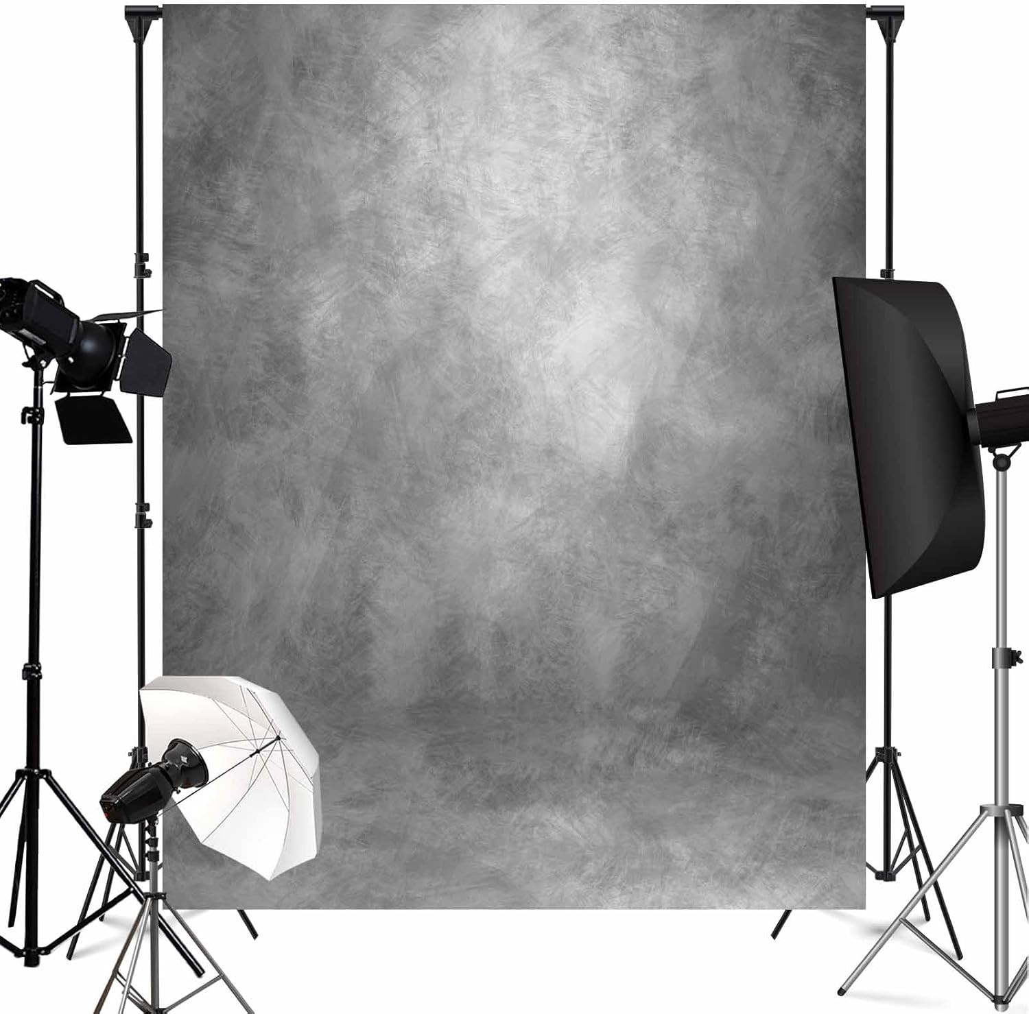8x10ft Light Grey Backdrop Abstract Photography Backdrop for Professional Studio