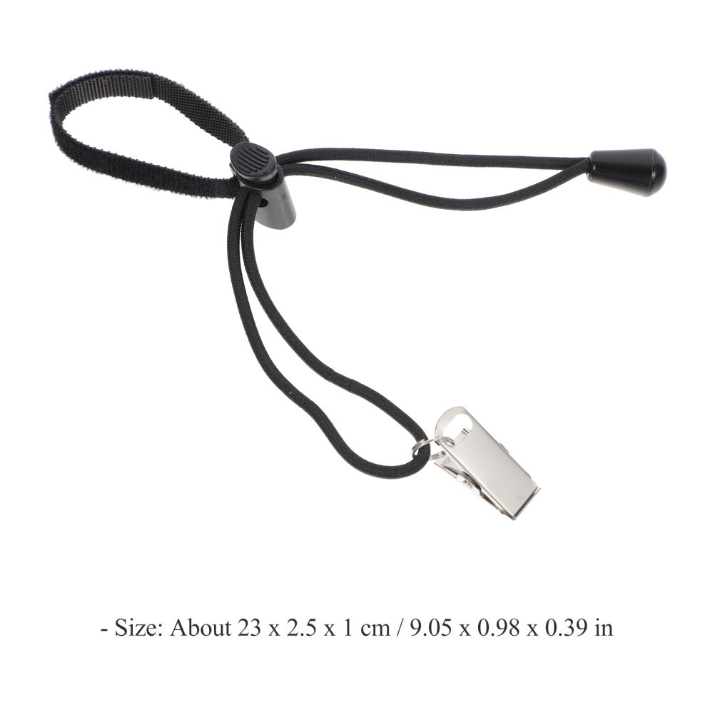 12Pcs Reusable Nylon Background Clips Strong Black Cloth Holder