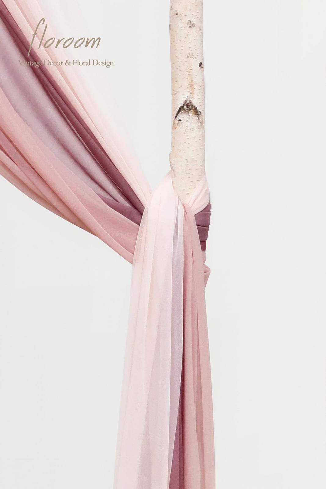Wedding Arch Draping Fabric 3 Panels 20Ft Chiffon Fabric Drapes Arbor Drapery…