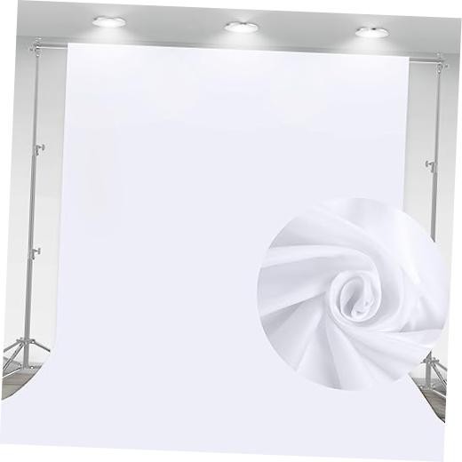 10 x 7 FT Backdrop Background for Photography, Professional 7 X 10 FT White