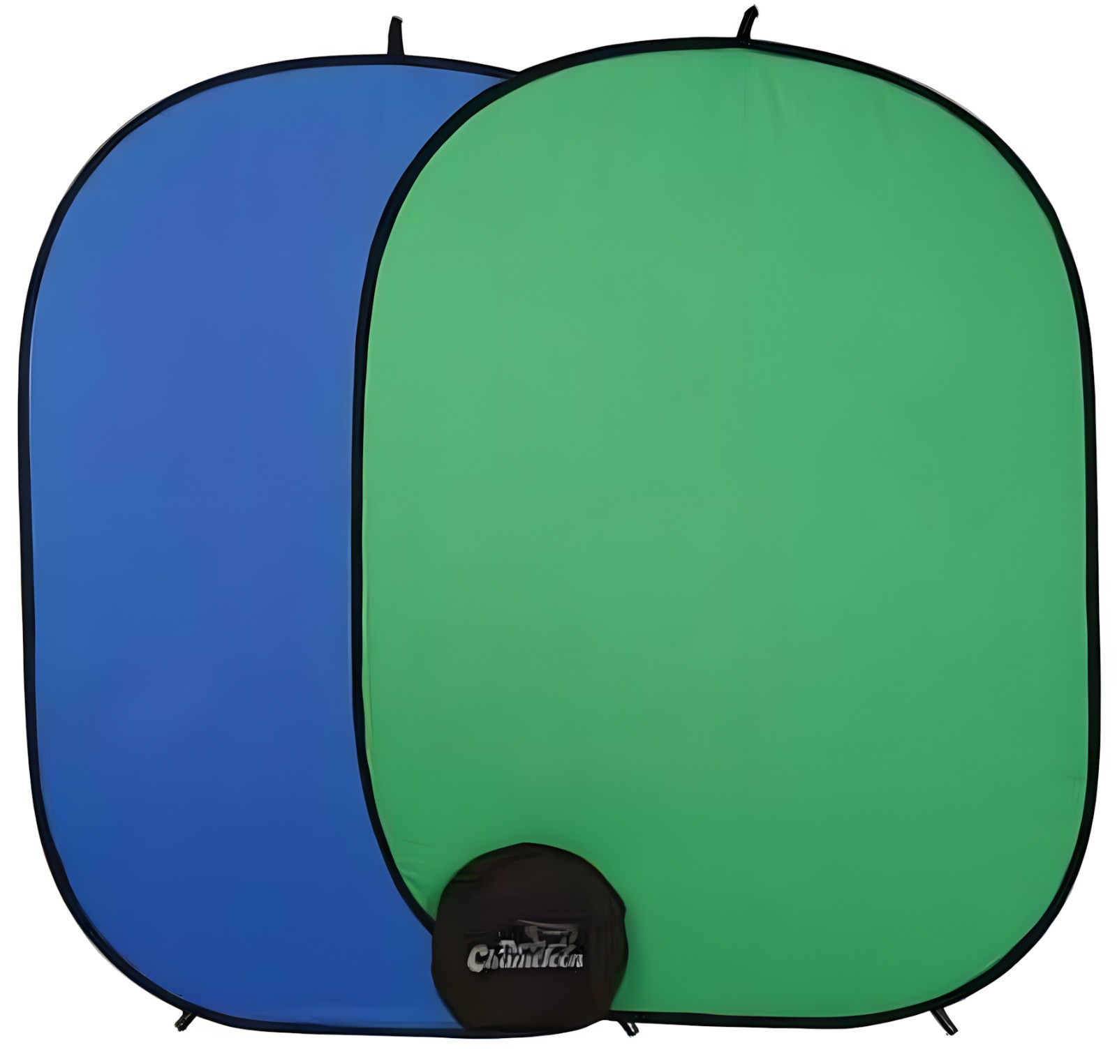 Green/Blue Screen Chroma Key, Reversable 57×77″ Collapsible Disc Background