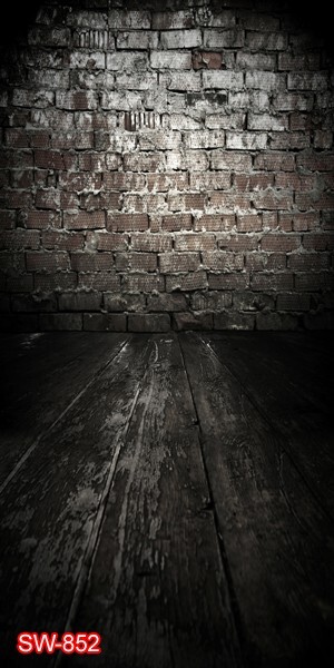 10’x20′ CP Brick Wall Floor Scenic Microfiber Fabric background backdrop SW852