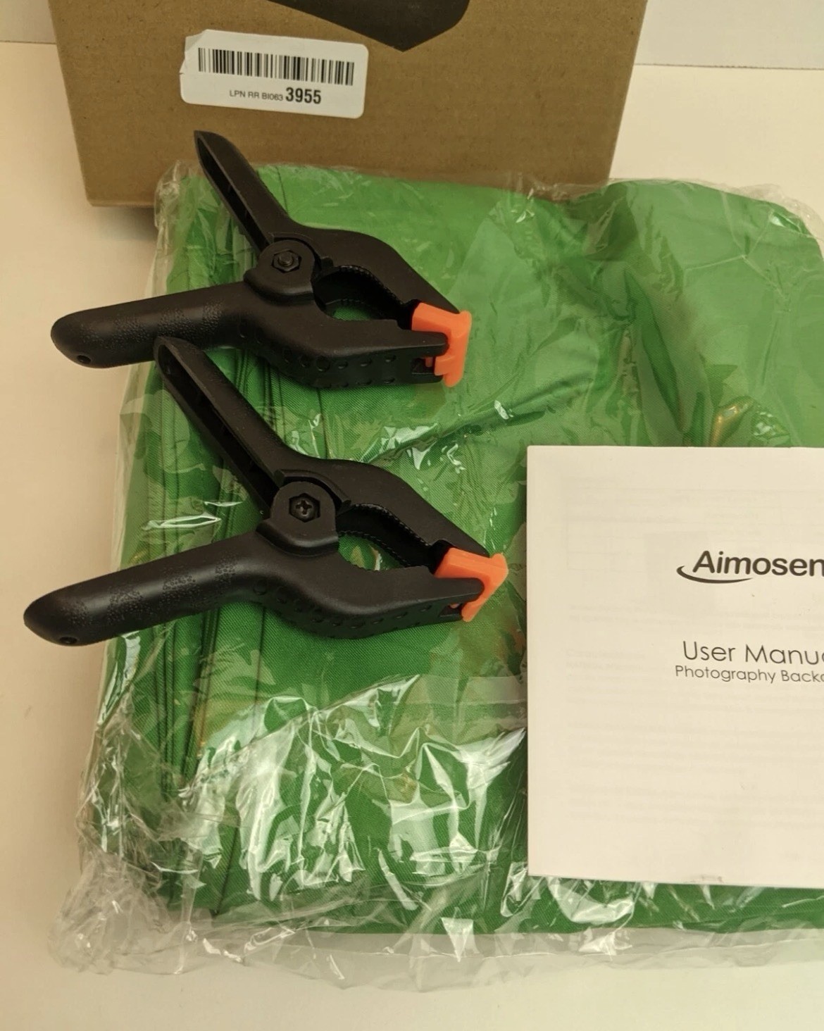 AIMOSEN 6X9 Foot Photography Backdrop Green Screen