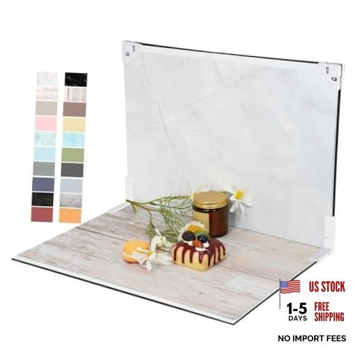 Photo Backdrop for Product Photography – Tabletop Photo Backdrop Kit – Mulit