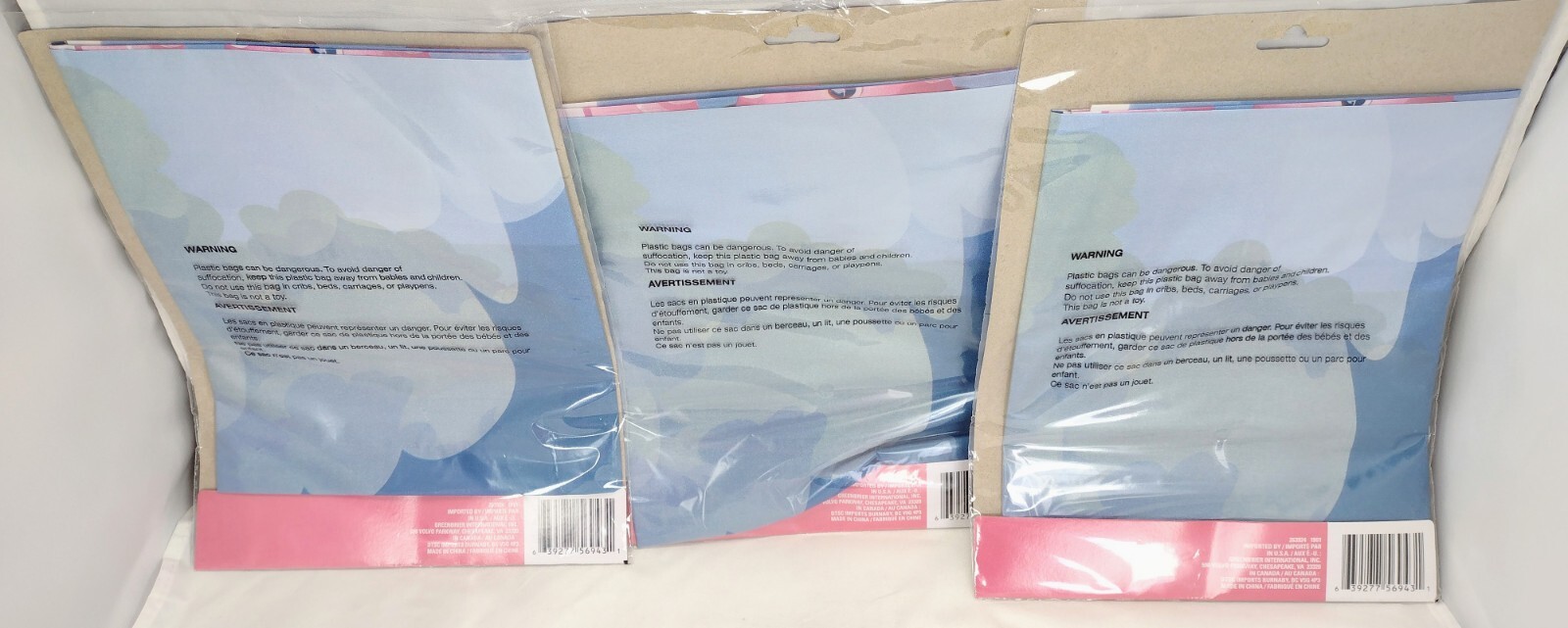 3 Packs Castle Photo Prop Background 44 inch x 72 inch Princess Castle Lot NEW