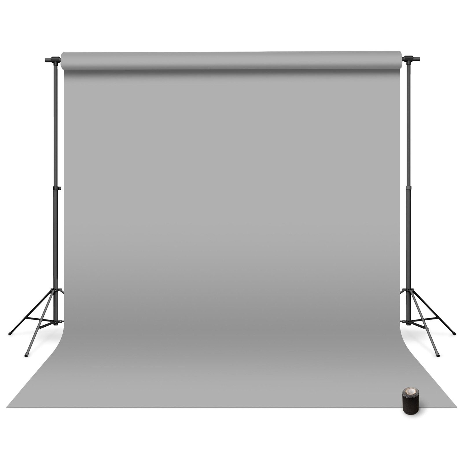 Denny Mfg – Seamless Paper Backdrop for 107 in x 36 ft, Oyster Gray