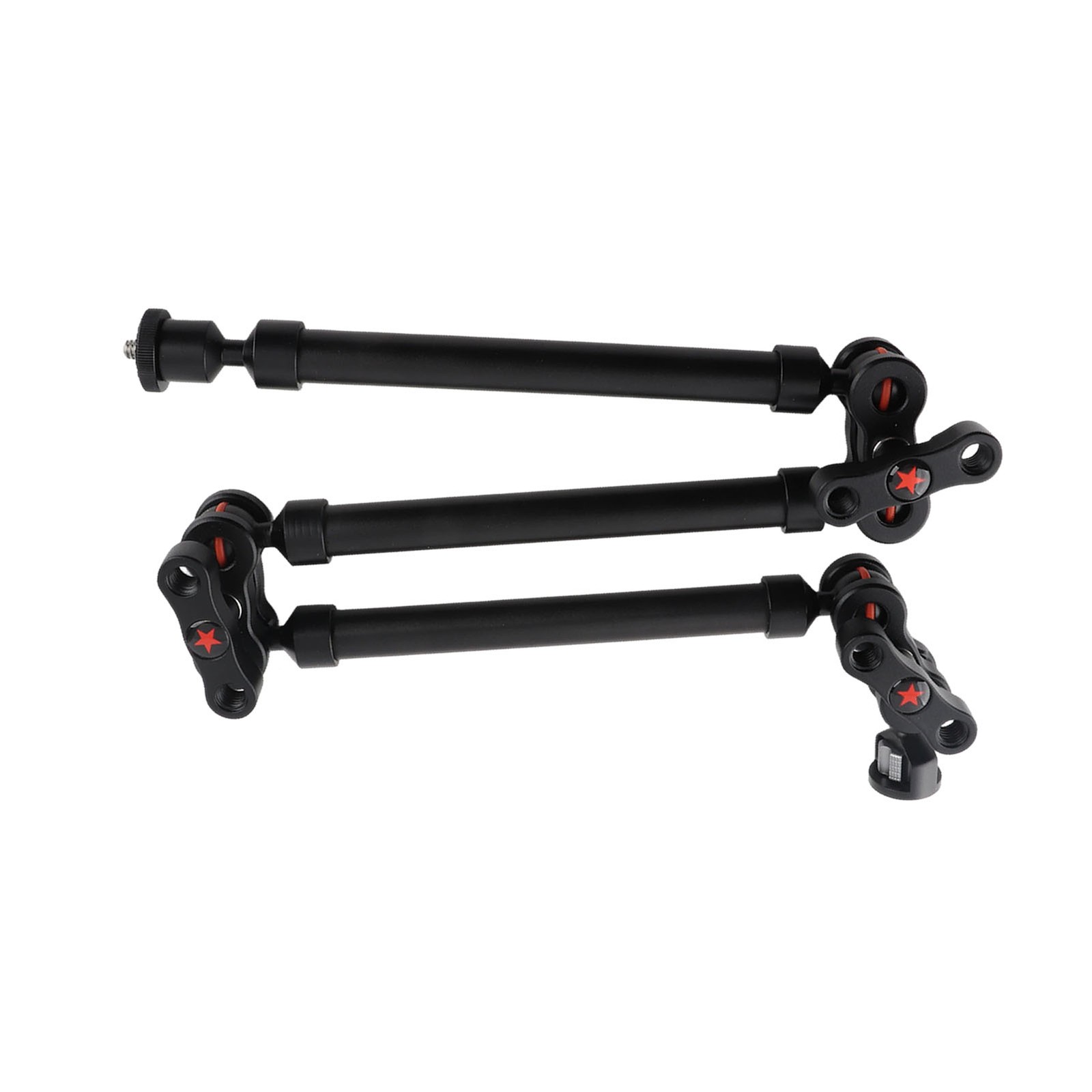 755mm Universal Arm Stand 3 Sections Adjustable Photography Extension Support