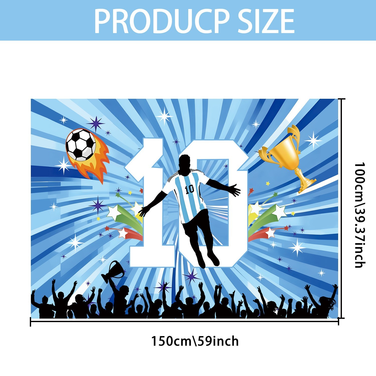 2026 US Canada Mexico World Cup Refueling Background Cloth Party Decoration Prop