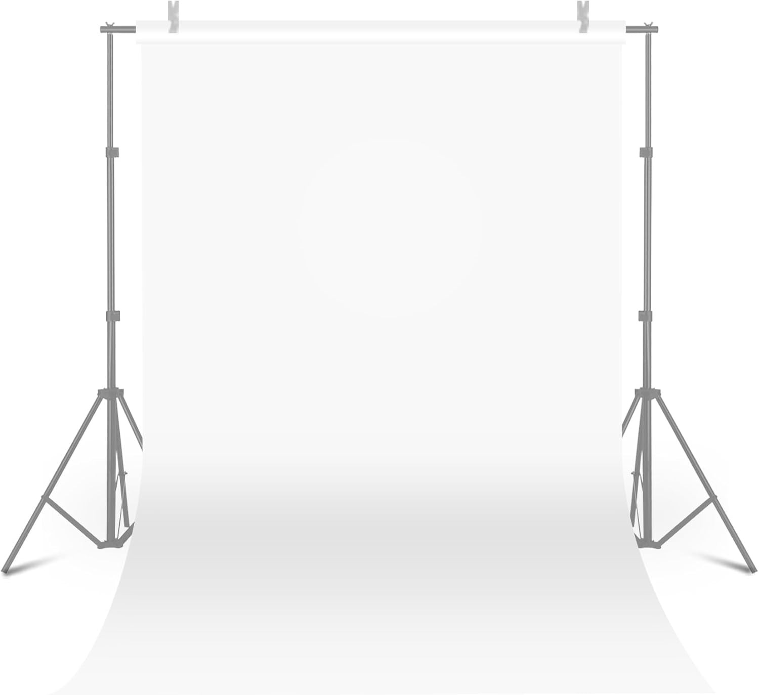 Meking 39.37X78.74 Inch PVC Backdrop, Matte & Reflective White Background for Ph