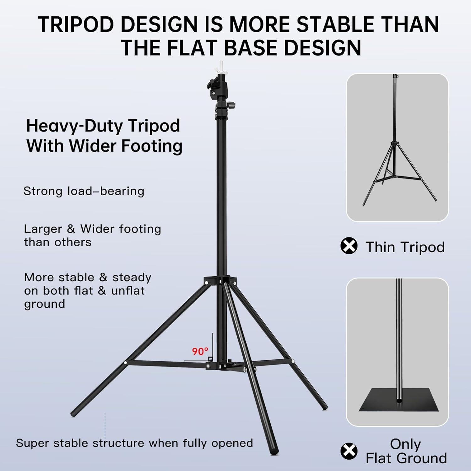 8.5 x 10 FT Photo Backdrop Stand Kit Adjustable Background Holder Support System