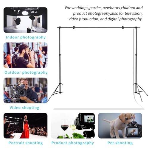 Backdrop Background for Photography Photo Booth Backdrop for 5x7FT White