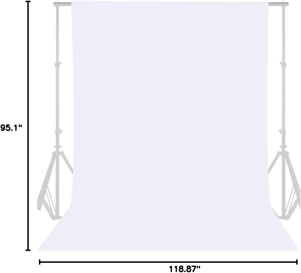 Versatile White 8x10ft Backdrop – Perfect for Parties, Weddings & Photoshoots