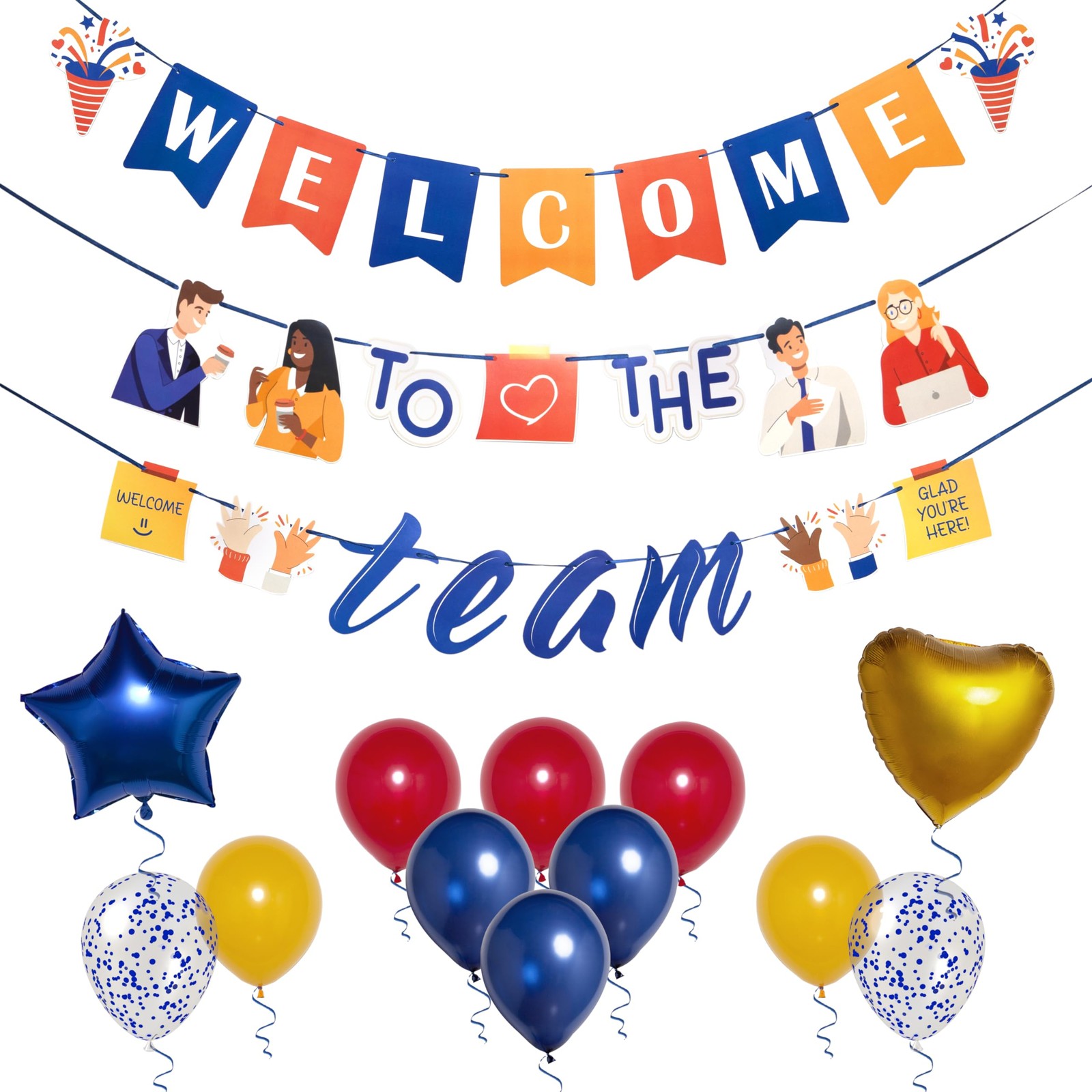 Pirese Welcome To The Team Banner, Welcome Banner Decorations, Welcome to the…