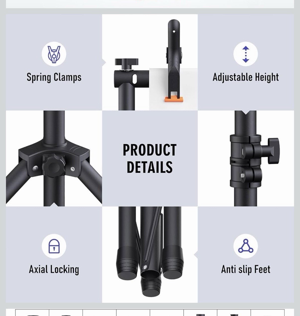 Backdrop Stand Kit, 6 Widths, 10×7.5ft Adjustable, balloons, curtains included