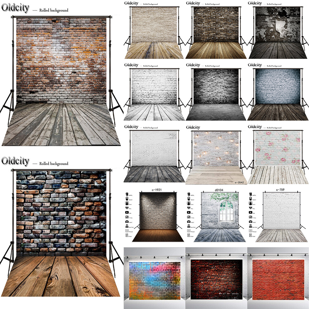 Vintage Large Brick wall Photography Background Retro Studio Backdrops Party