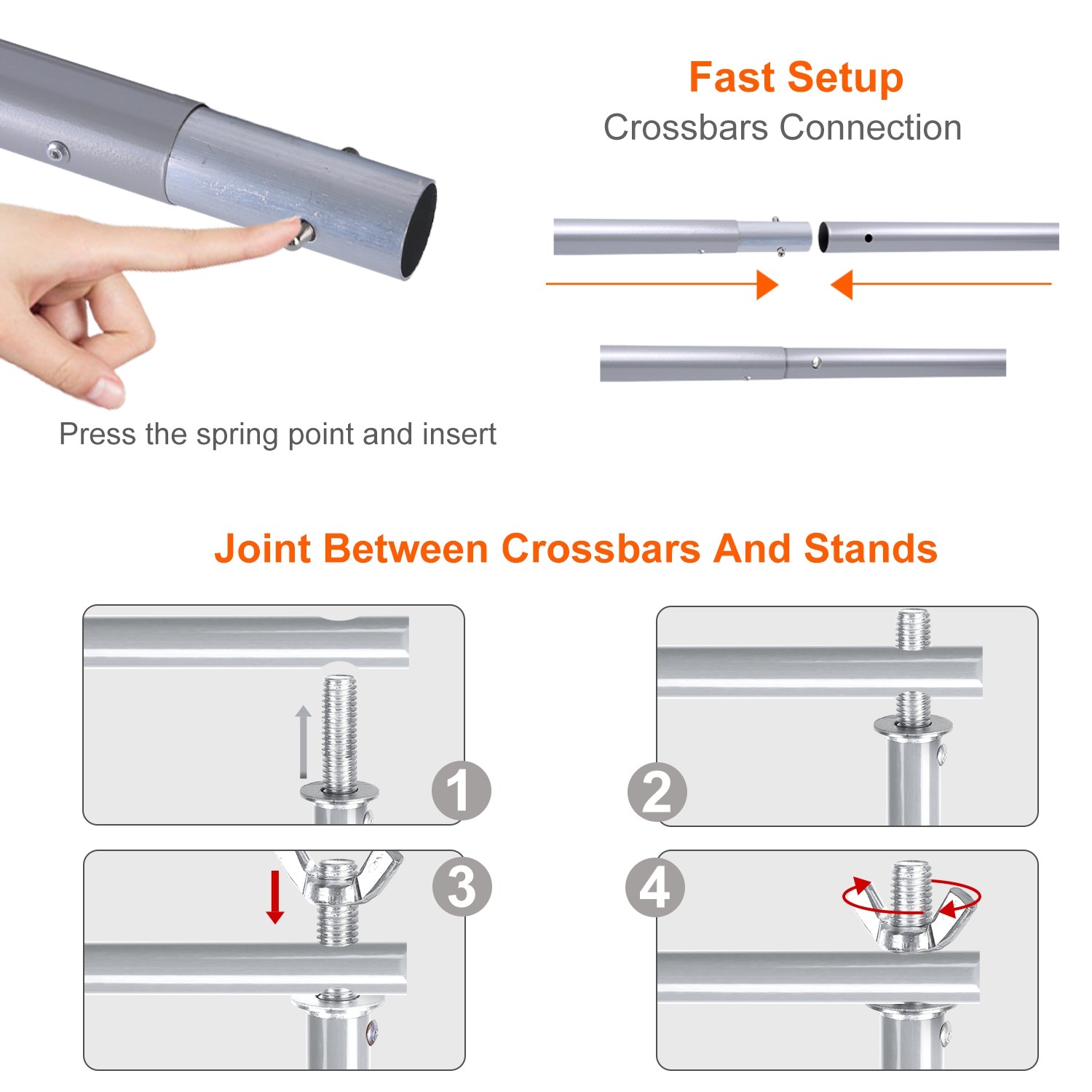 10x7ft Heavy Duty Backdrop Stand Kit Video Photography Studio Background Support