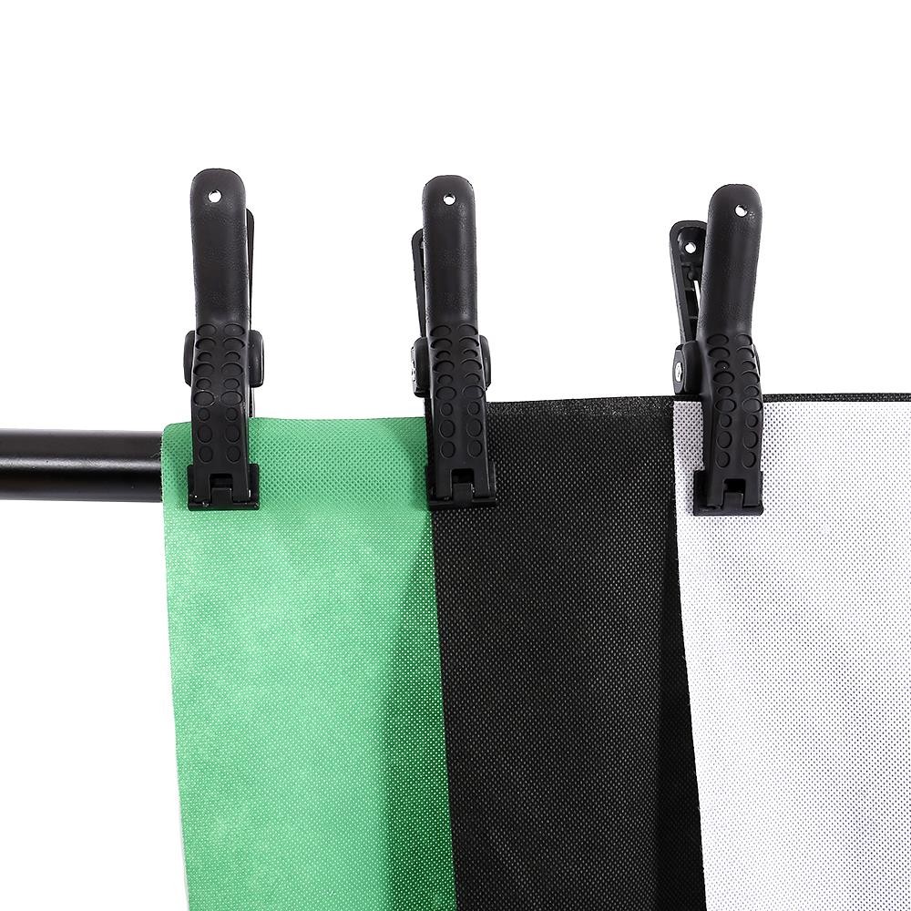 Kshioe 10Ft Adjustable Background Stand Kit Camera Photography 3 Backdrops
