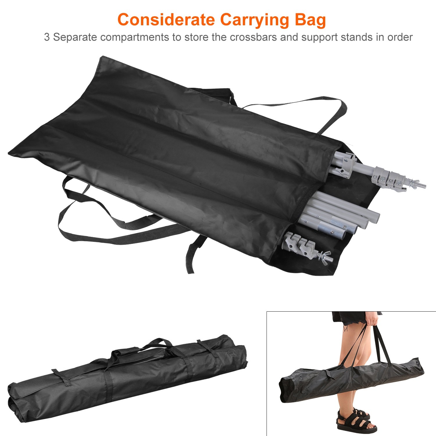 10x7ft Heavy Duty Backdrop Stand Kit Video Photography Studio Background Support