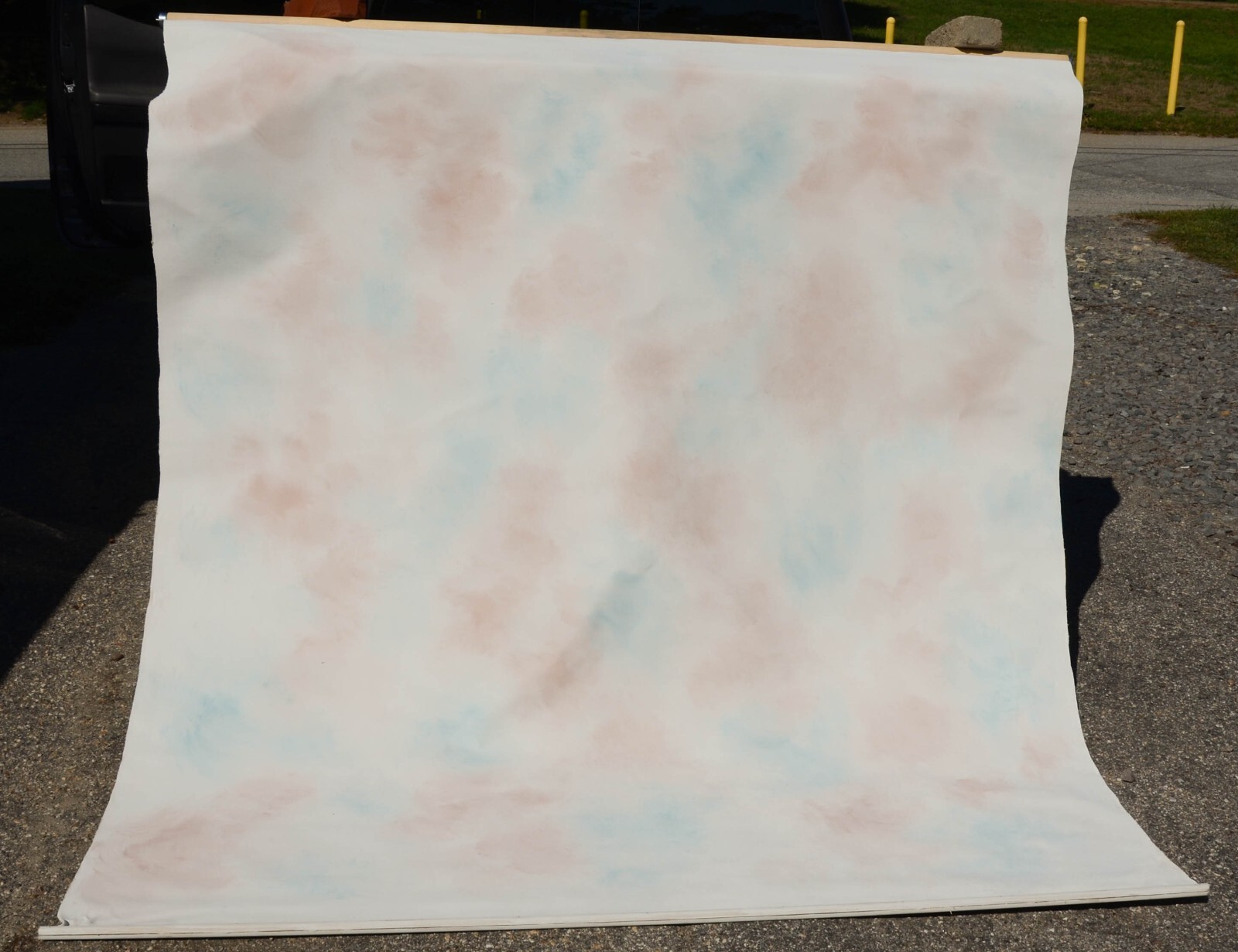 Canvas Portrait Photo Backdrop ~ 71 inches Wide x 7 feet High