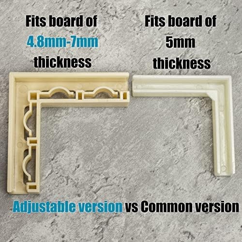4pcs Universal Adjustable Photo Backdrop Board Bracket Clip for Hard PVC Photogr