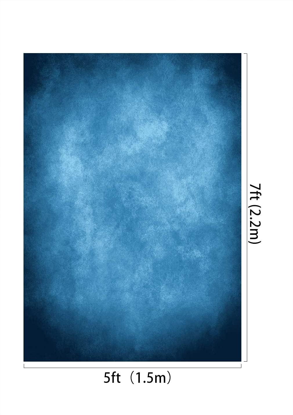 Kate 5x7ft Dark Blue Abstract Backdrops Portrait 1.5×2.2m,