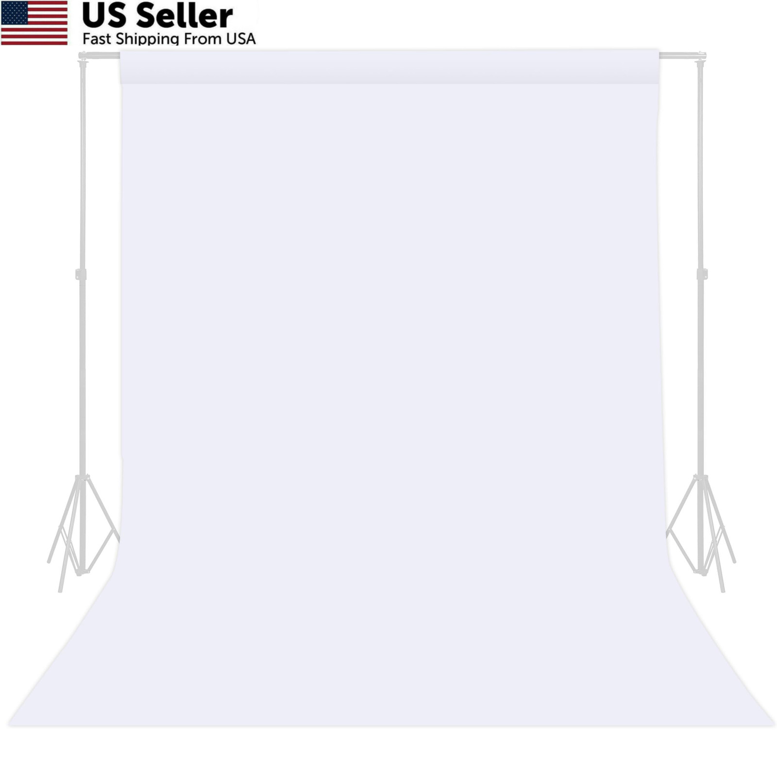 TRLYC 5×7 FT White Photography Backdrop Studio Background Screen Photoshoot Vide
