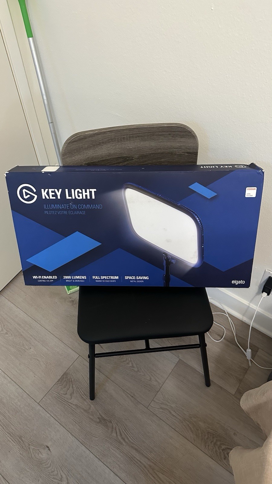 New Elgato Key Light Professional Studio LED Panel 2800 Lumens Color Adjustable